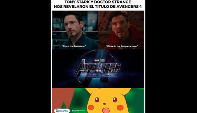 Estos son los divertidos memes que dejó el tráiler de "Avengers: Endgame". (Foto: Facebook/Twitter)