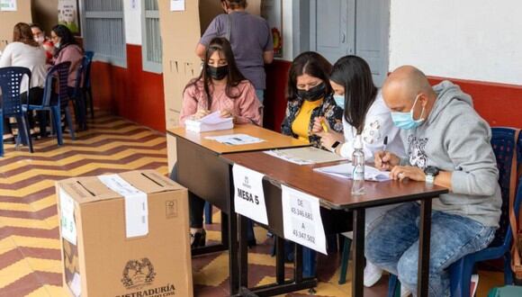 Los colombianos acudirán a las urnas este domingo 19 de junio (Foto: Registraduría Nacional del Estado Civil/Twitter)