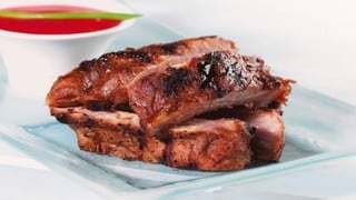 Costillas de cerdo a la oriental