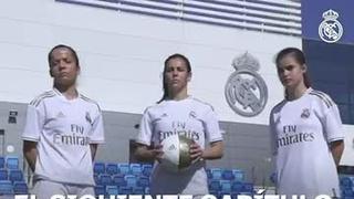 Real Madrid anunció oficialmente la creación de su equipo femenino profesional