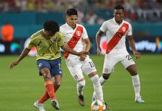Perú no pudo en amistoso ante Colombia por fecha FIFA en Miami 