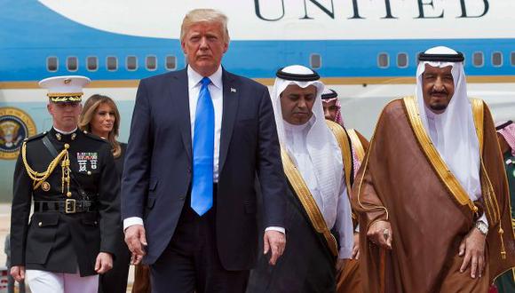 Arabia Saudita es el primer país que visita Donald Trump como presidente de Estados Unidos. (Foto: Reuters)
