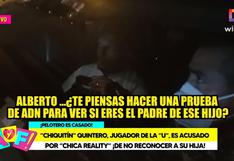 La reacción de ‘Chiquitín’ Quintero cuando le preguntan por su bebé con chica reality | VIDEO