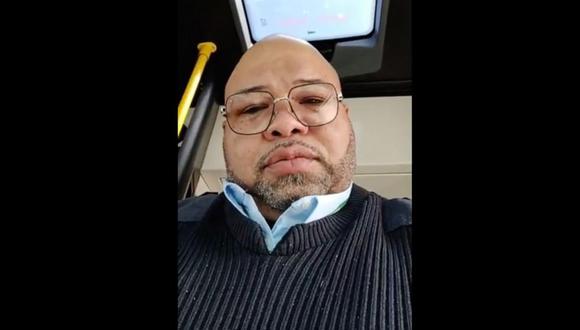 Jason Hargrove | Muere por coronavirus el conductor de bus que le pidió a los pasajeros cubrirse la boca al toser. Foto: Captura de video