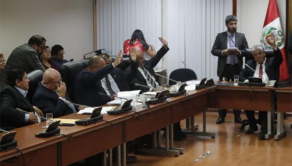 Comisión de Ética Parlamentaria sesionó hoy por primera vez en la presente legislatura, bajo la presidencia de Janet Sánchez. (Foto: GEC)