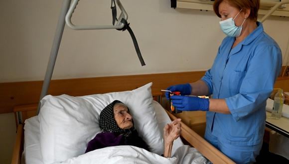 La mujer se atendió en un hospital de Karlovac. (AFP)