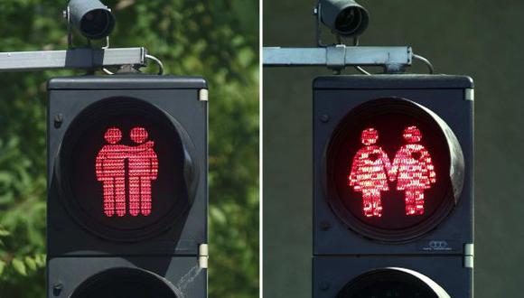 Los semáforos de Viena que usan imágenes gay y heterosexuales