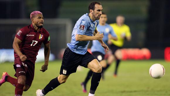 Uruguay recibirá a Venezuela por la jornada 16 de las Eliminatorias Qatar 2022 | Foto: AFP.