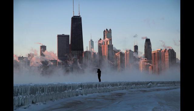 El 75 % de la población de Estados Unidos continental, lo que supone cerca de 216 millones de habitantes, sufre temperaturas bajo cero. (Foto: AFP)