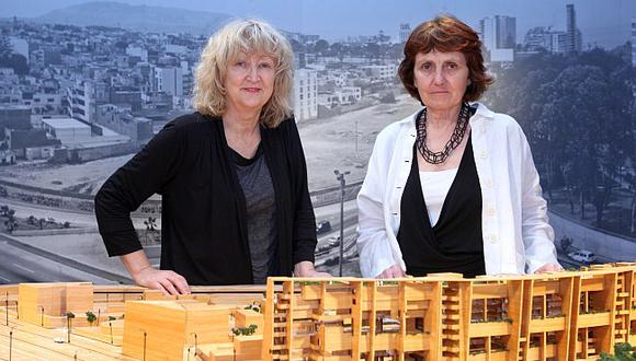 Yvonne Farrell y Shelley McNamara dise&ntilde;aron el edificio de UTEC. (Foto: El Comercio)