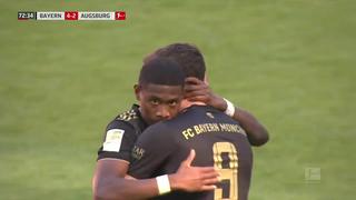El emotivo abrazo de despedida de Alaba con sus compañeros en el Bayern vs. Augsburgo [VIDEO]