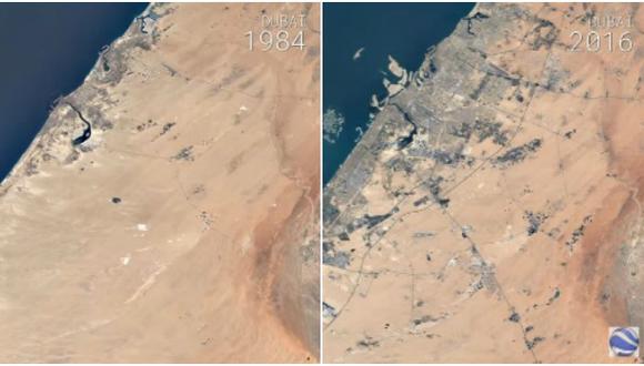 Google Maps muestra el sorprendente cambio de Dubái