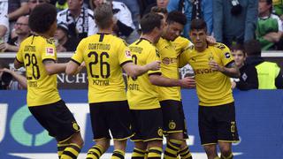 Borussia Dortmund venció 2-0 alBorussia M'Gladbach por la Bundesliga