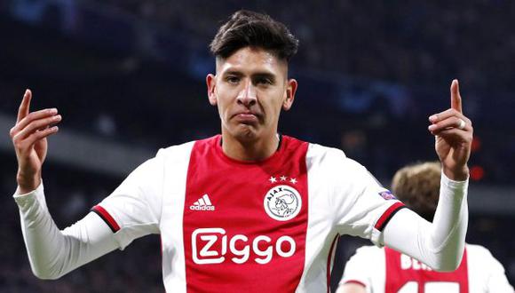 Edson Álvarez es jugador de Ajax desde julio del 2019. (Foto: AFP)