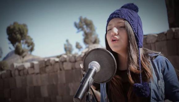 Ayacuchana canta en quechua tema de Michael Jackson [VIDEO]