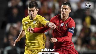 Portugal igualó 0-0 ante Ucrania por las clasificatorias a la Eurocopa 2020