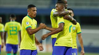 Uruguay cayó 3-0 ante Brasil por el Sudamericano Sub 17 | RESUMEN Y GOLES