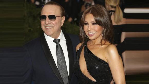 Tommy Mottola es criticado por publicar singular video de Thalia. (Foto: EFE)