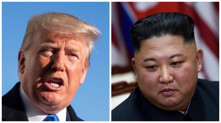 El presidente de Estados Unidos, Donald Trump y su homólogo norcoreano Kim Jong-un. (Foto: Archivo/AFP)