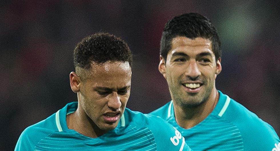 Luis Suárez y su consejo a su amigo Neymar. (Foto: Getty Images)