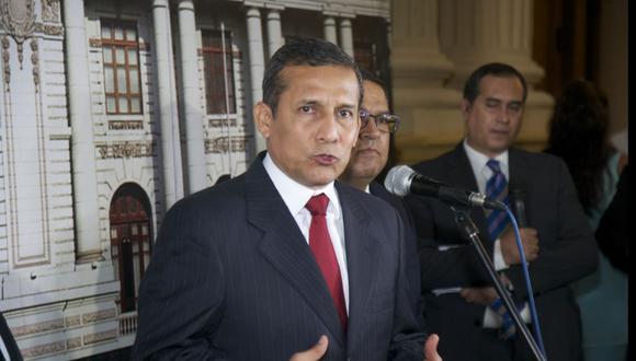 Ollanta Humala: "Alan García haría bien en venir al país"