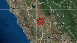 Junín: sismo de magnitud 4,1 fue sentido en Jauja, señala el IGP