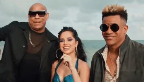 Gente de Zona y Becky G compartieron el detrás de cámaras de “Muchacha”. (Foto: Captura de video)