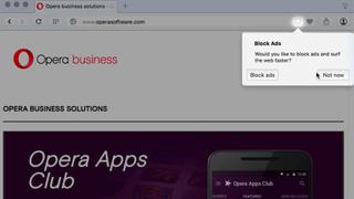Opera comenzará a bloquear publicidad en su navegador web