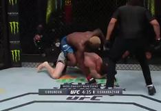 UFC Fight Night: Así noqueó Brunson a Shahbazyan en el tercer round de la pelea estelar | VÍDEO