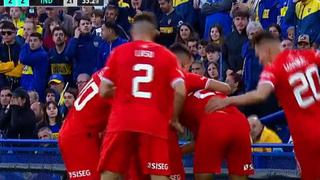 Vallejo anotó el 2-2 de Independiente sobre Boca Juniors | VIDEO