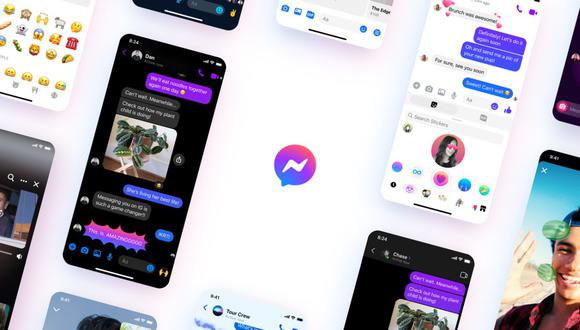 Facebook también ha lanzado nuevos temas de chat en Messenger, entre ellos el amor, que comenzarán a implementarse para los usuarios. (Facebook).