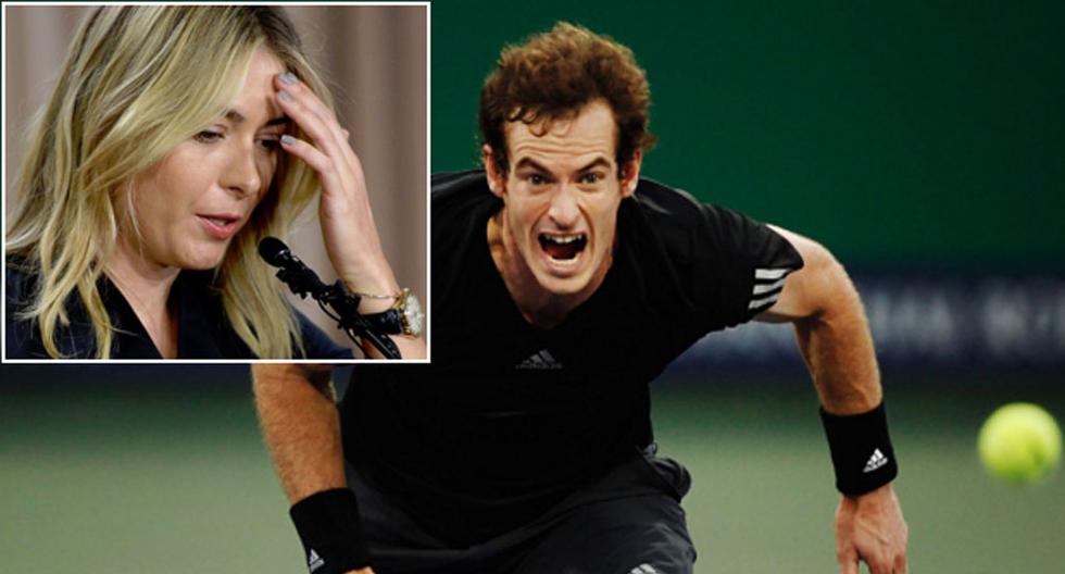 Andy Murray habló fuerte sobre el caso de dopaje de Maria Sharapova | Foto: Getty Images