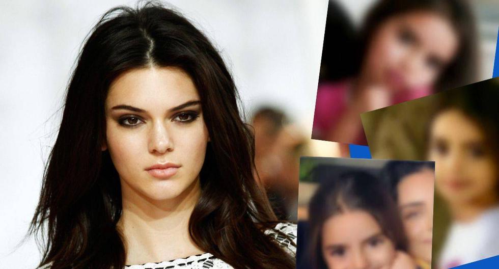 Muchos usuarios insisten en que Kendall Jenner y la hija del comediante mexicano Eugenio Derbez guardan una gran similitud. (Foto: Composición de La Prensa con fotos de AFP y Twitter)