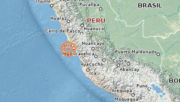 El temblor ocurrió a las 2:24 horas, informó el Instituto Geofísico del Perú. (IGP)
