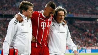 Real Madrid vs. Bayern Múnich:Jerome Boateng será baja en la vuelta