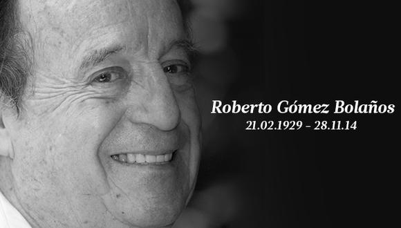 Murió Chespirito: Roberto Gómez Bolaños falleció a los 85 años