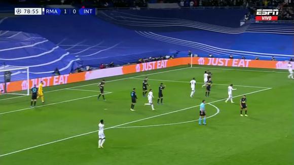 Gol de Asensio para el 2-0 de Real Madrid vs. Inter por Champions League | Video: ESPN.