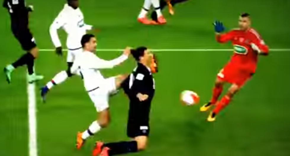 Debemos acostumbrarnos a lo que hace Zlatan Ibrahimovic dentro del campo. Espectacular gol del delantero sueco del Paris Saint Germain (Foto: YouTube)
