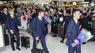 Gran alegría en Tokio: así recibieron a la selección de Japón tras el Mundial Qatar 2022