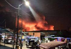 Loreto: incendio destruyó al menos 11 viviendas en la provincia de Requena