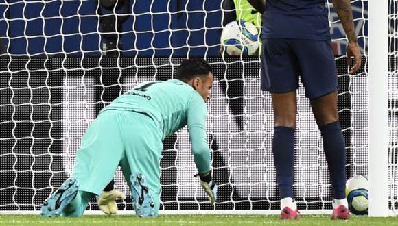 Keylor Navas recibió su primer gol en PSG en su cuarto partido. (Foto: AFP)