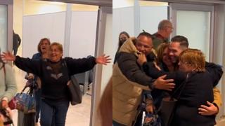TikTok: hombre fue a buscar a su madre al aeropuerto tras cuatro años sin verla y protagonizó una curiosa escena
