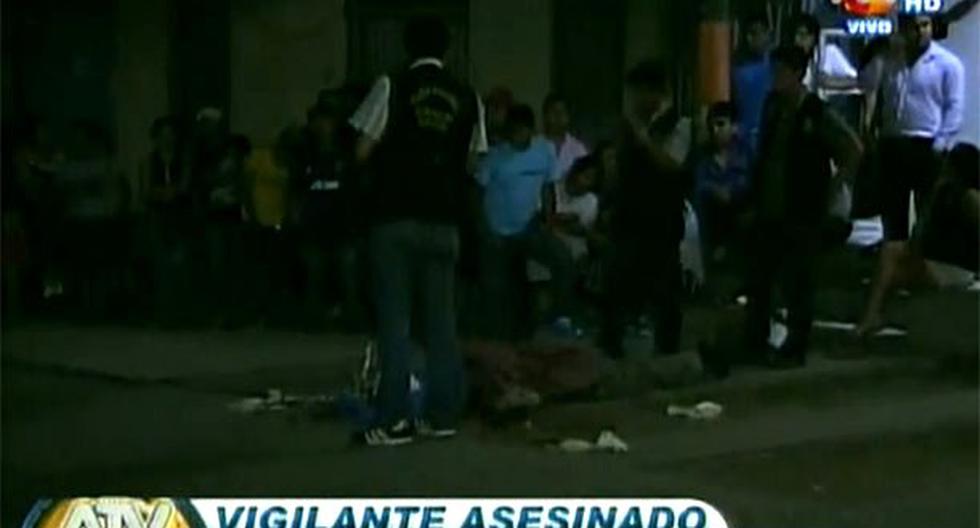 Expolicía fue asesinado a balazos en Carabayllo. (Foto: ATV Noticias)