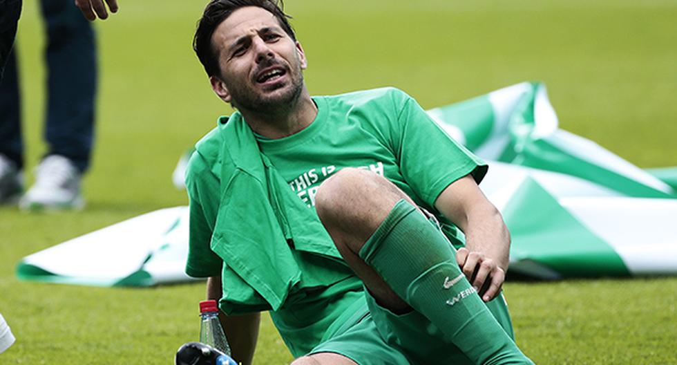 Claudio Pizarro no estará en la Copa América Centenario con la Selección Peruana y desde el Werder Bremen le expresaron su apoyo de esta manera (Foto: Getty Images)