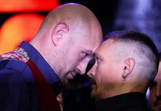 Tyson Fury vs. Oleksandr Usyk en vivo: horarios de la pelea y quién lo transmite 