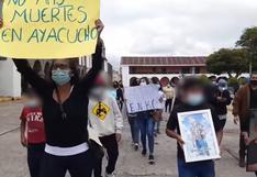 Ayacucho: familiares de hombre asesinado marcharon por las calles exigiendo justicia | VIDEO