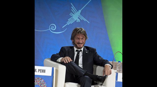 Sean Penn: así participó en la Junta de Gobernadores del BM-FMI - 2