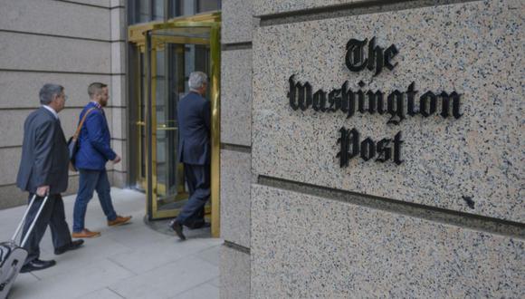 The Washington Post anunció planes para expandir su personal en la sala de redacción a más de 1,000 y agregar centros de noticias de última hora en Europa y Asia para crear una huella global más grande. (Foto: Eric BARADAT / AFP).
