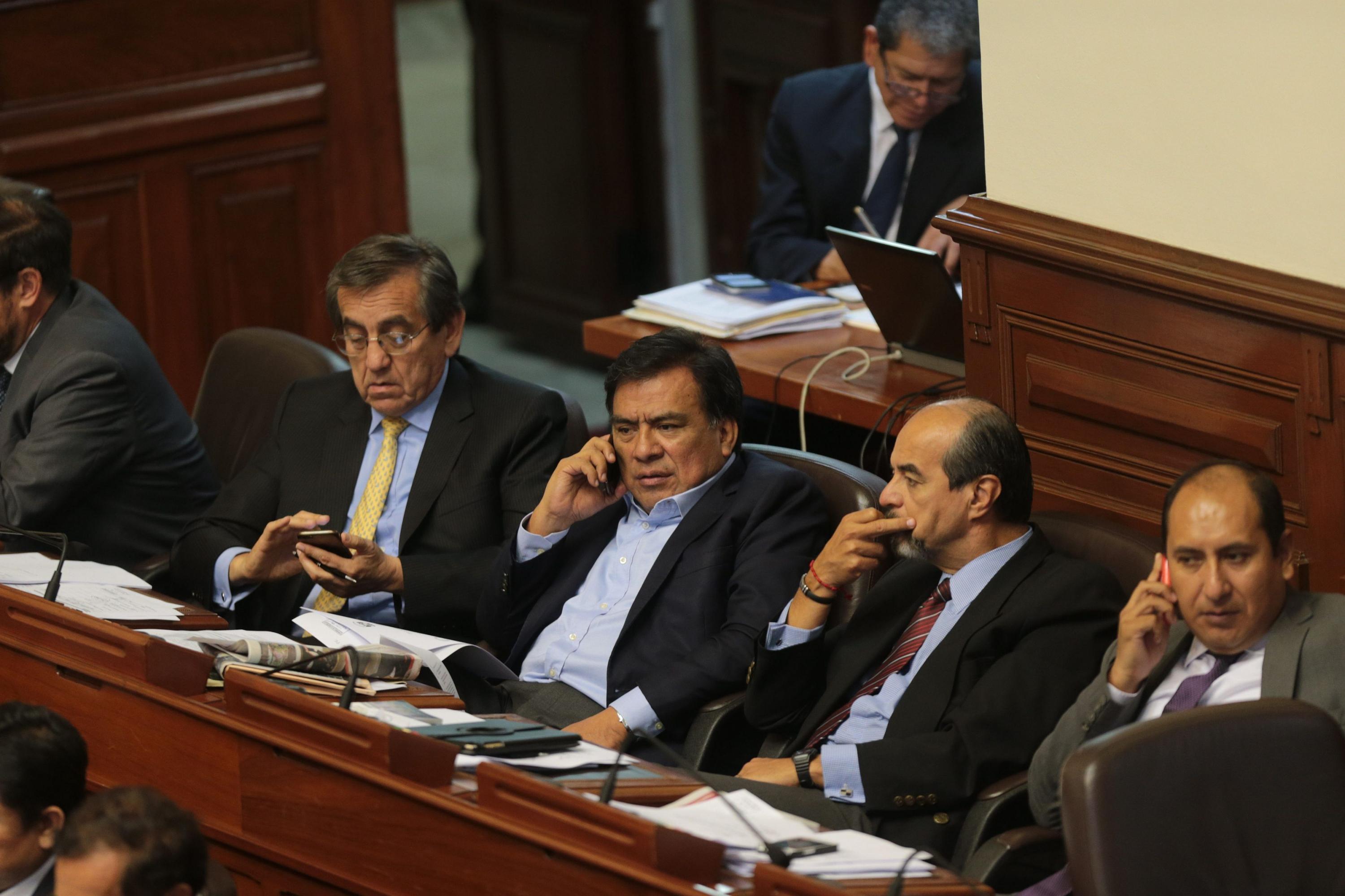 La bancada del Apra acordó pedirle al Gobierno la salida de Aníbal Sánchez del INEI, según dijo Javier Velásquez Quesquén. (Foto: Archivo El Comercio)