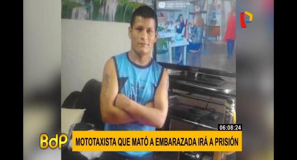 Mototaxista que atropelló a embarazada va a prisión. (Foto: Captura de video / Buenos Días Perú)